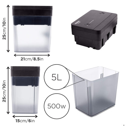 Duronic Micro Cut Paper Shredder PS391, Shred 3 Sheet Heavy Duty Small Mini Electric Shredders, Data Shredding Machine for Home Office Use, Shreds Papers, Credit Cards, Envelopes, Documents - Black P4